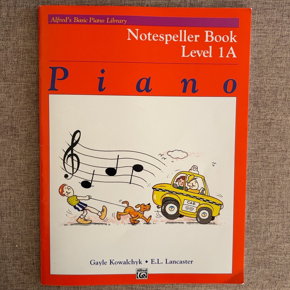NEW Alfred Level 1A Notespeller Book